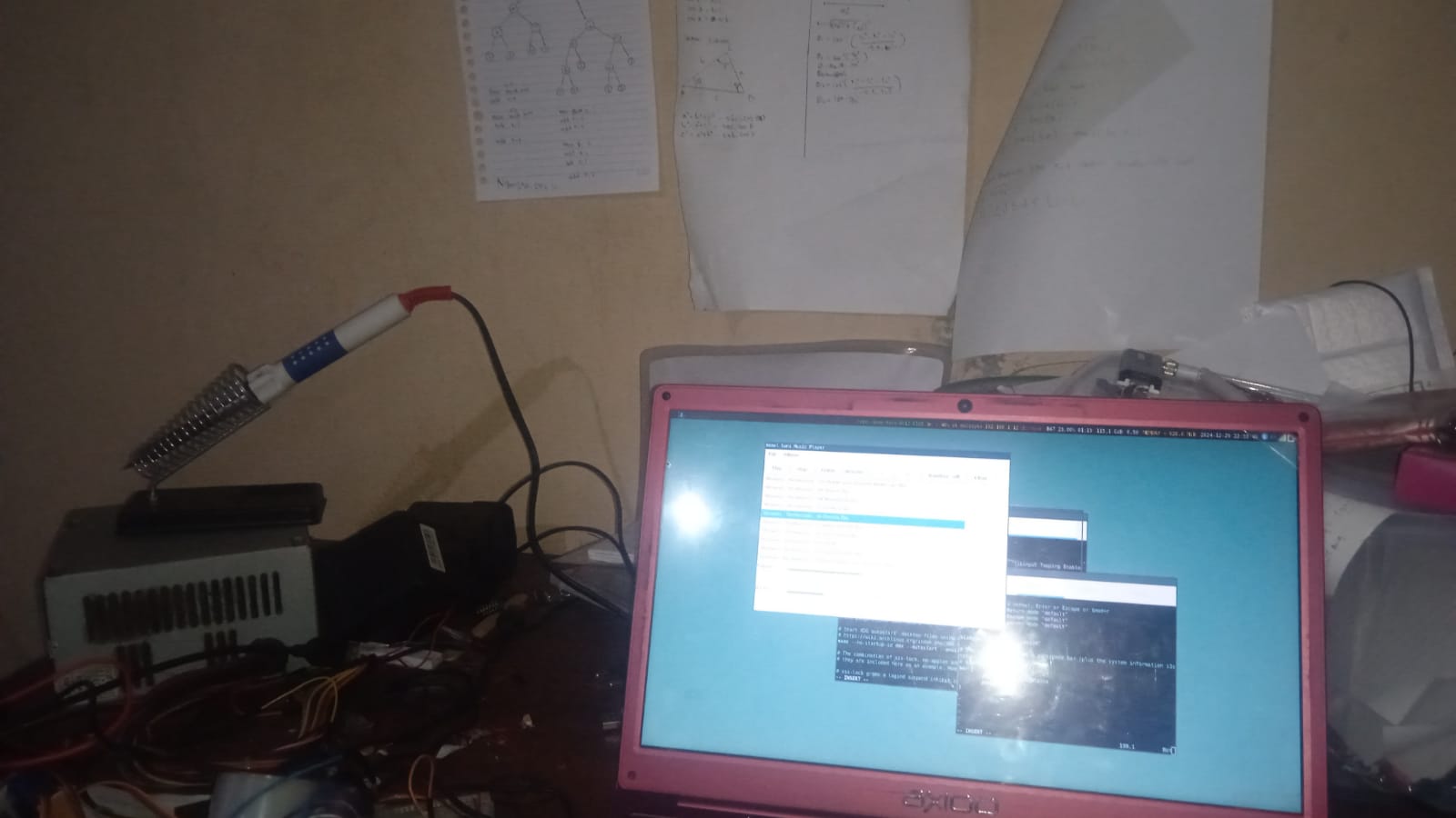 foto meja saya